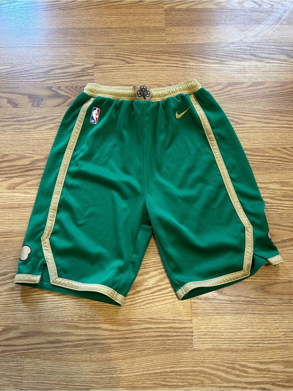Nike Boston Celtics City Edition 2019 Swingman Shorts Size Youth Large